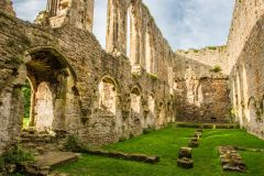 Inside the refectory