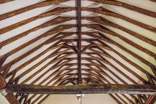 The medieval king-post roof