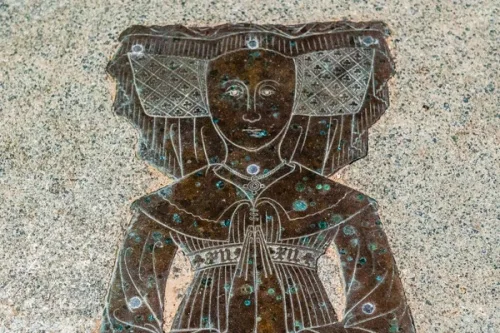 Dame Millicent Meryng brass (1419)