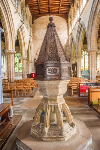 The peculiar upside down font