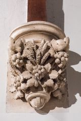 19th century carved corbel