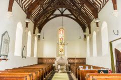 Looking west down the nave