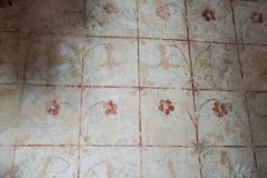 Floral wall paintings, c. 1270