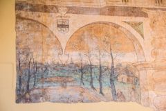 Wall painting in The Painted Room