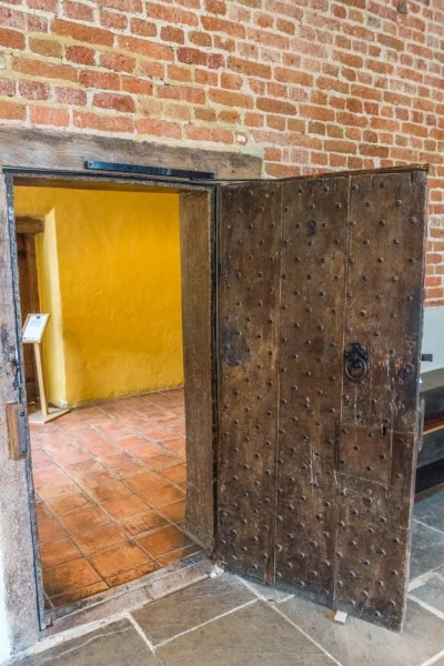 The Summer Parlour's Tudor door