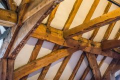 The original timber roof meams