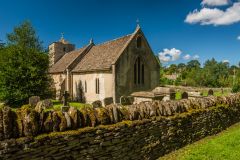 St Michael and St Martin's church, Eastleach Martin