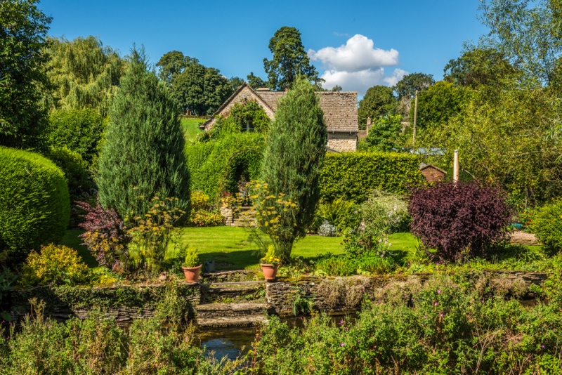 A cottage beside the River Leach