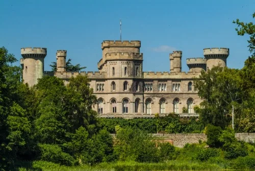 The castle from the grounds