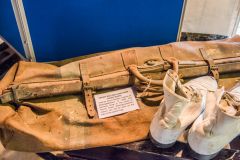 Stuart Rhodes cricket gear exhibit