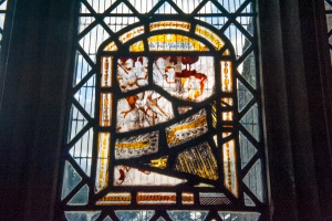 16th century glass in the chancel
