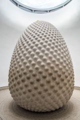 The 75 tonne seed sculpture in The Core