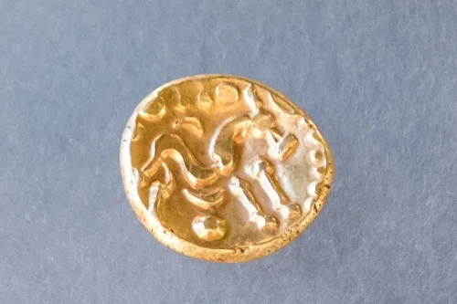 1st century BC gold coin from the Chiddingstone Hoard