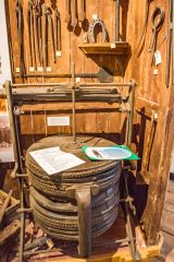 Blacksmithing tools exhibit