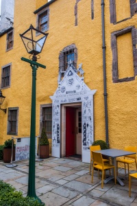 The museum entrance on Bakehouse Close