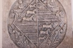 Coat of arms of John Fry Hussey, d. 1765