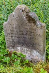 Mary Bickerton gravestone, 1781