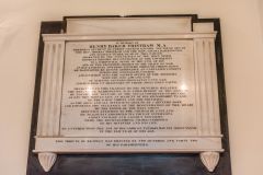 Rev Henry Tristram memorial, 1837
