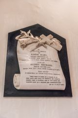 Memorial to 2 Ogle children, 1871