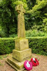 The village war memorial