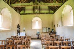 Eldon, St John's Church, Looking east to the altar