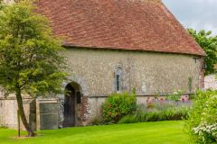Eldon, St John's Church, Approaching the church across Eldon House's garden