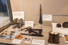 Historical objects found on the Mill site