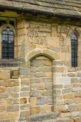 The blocked north doorway