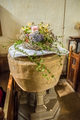 The 12th-century font bowl