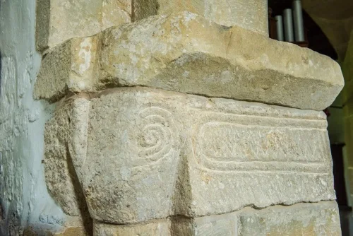 Pre-Norman (or earlier) chancel arch carvings