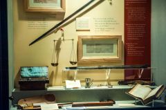 Burns memorabilia display