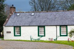 The Burns family's farmhouse