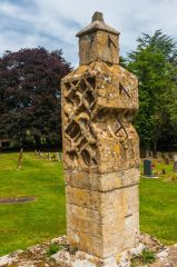 The peculiar sundial, churchyard