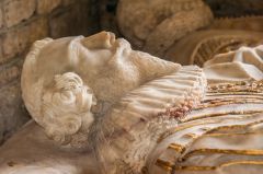 Alabaster figure of Giles Savage (d. 1631)