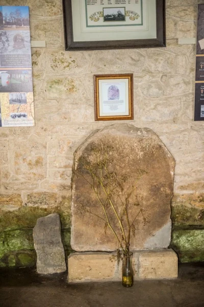 The Roman tombstone