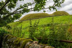Another view of the twin mounds