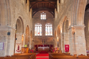 The Norman nave