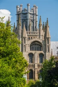 The lantern tower exterior