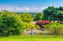 Countryside views from Emmetts Garden