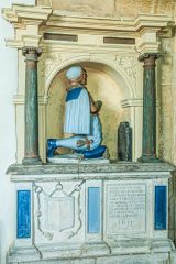 Stevens Wisdom memorial, 1633