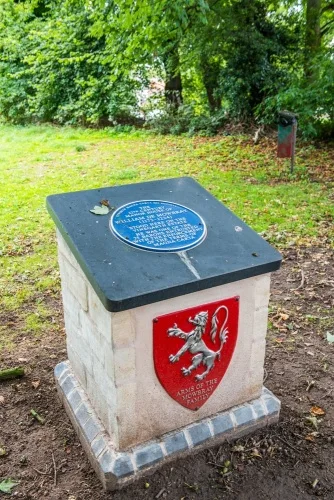 Site of the Mowbray family manor house