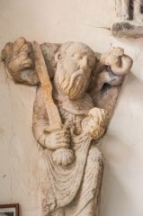 Another of the Norman carvings