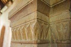 Norman decoration, chancel arch