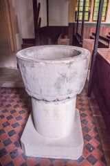 The restored Norman font