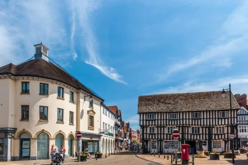 Evesham market place