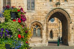 The west facade from Castle Hill