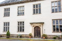 The main house entrance