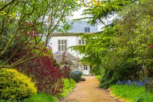 Fairfield House from the gardens