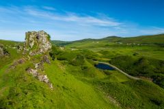 Castle Ewen, looking west