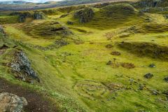 Looking east from Castle Ewen
